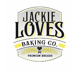 JACKIE LOVES BAKING CO. PREMIUM BREADS logo