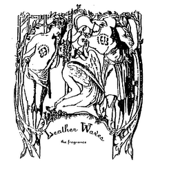 JACKIE ROBBINS LEATHER WAVES THE FRAGRANCE logo