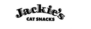 JACKIE'S CAT SNACKS logo