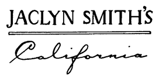 JACKLYN SMITH'S CALIFORNIA logo