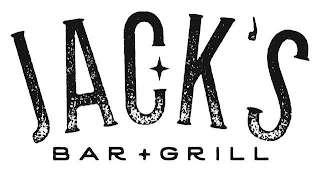 JACK'S BAR + GRILL logo