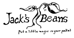 JACK'S BEANS PUT A LITTLE MAGIC IN YOUR POCKET logo