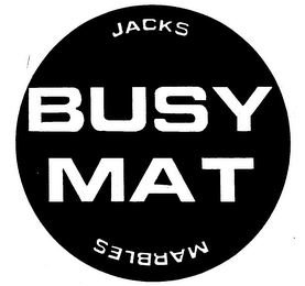 JACKS BUSY MAT MARBLES logo
