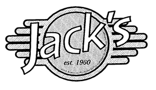 JACK'S EST. 1960 logo