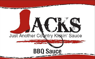 JACKS JUST ANOTHER COUNTRY KICKIN' SAUCE BBQ SAUCE logo