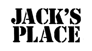 JACK'S PLACE logo