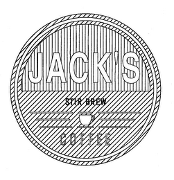 JACK'S STIR BREW COFFEE logo