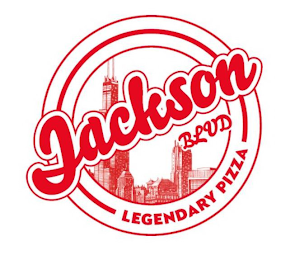 JACKSON BLVD LEGENDARY PIZZA logo