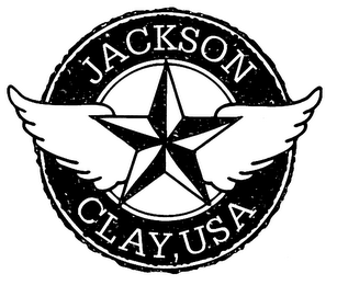 JACKSON CLAY, USA logo