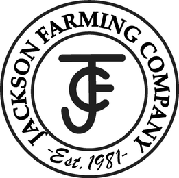 JACKSON FARMING COMPANY -EST. 1981- JCF logo