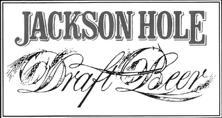 JACKSON HOLE DRAFT BEER logo