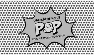 JACKSON HOLE POP FINE ARTISAN POPCORN logo