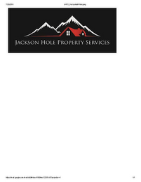JACKSON HOLE PROPERTY SERVICES logo