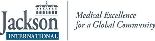 JACKSON INTERNATIONAL MEDICAL EXCELLENCE FOR A GLOBAL COMMUNITY logo