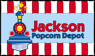 JACKSON POPCORN DEPOT logo