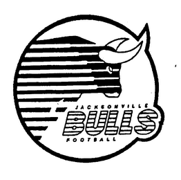JACKSONVILLE BULLS FOOTBALL logo