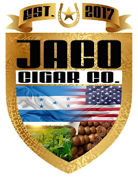 JACO CIGAR CO. EST. 2017 logo