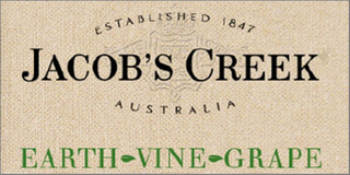 JACOB'S CREEK EARTH VINE GRAPE ESTABLISHED 1847 AUSTRALIA logo