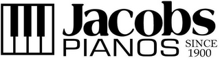 JACOBS PIANOS SINCE 1900 logo