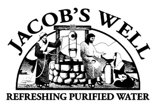 JACOB'S WELL REFRESHING PURIFIED WATER logo