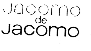 JACOMO DE JACOMO