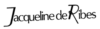 JACQUELINE DE RIBES logo