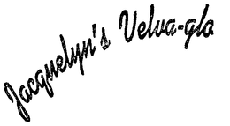 JACQUELYN'S VELVA-GLO logo
