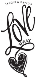 JACQUI & DAVID'S LOVE SPRAY logo
