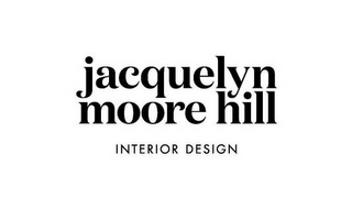 JACQULEYN MOORE HILL INTERIOR DESIGN logo