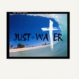 JADE REEVES PHOTO JUST + WA ER logo
