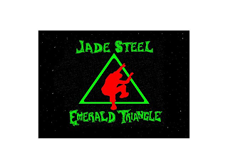 JADE STEEL EMERALD TRIANGLE logo