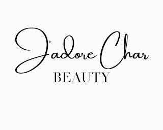 J'ADORE CHAR BEAUTY logo