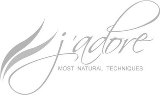 J'ADORE MOST NATURAL TECHNIQUES logo