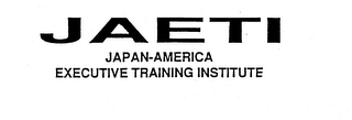 JAETI JAPAN-AMERICA EXECUTIVE TRAINING INSTITUTE logo