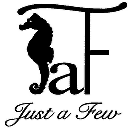 JAF JUST A FEW logo