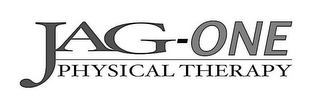JAG-ONE PHYSICAL THERAPY logo