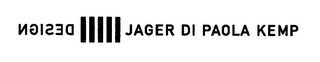 JAGER DI PAOLA KEMP DESIGN logo