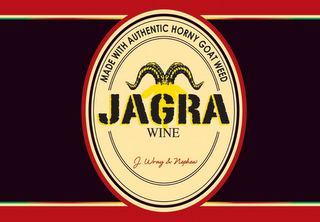 JAGRA WINE MADE WITH AUTHENTIC HORNY GOAT WEED J. WRAY & NEPHEW logo