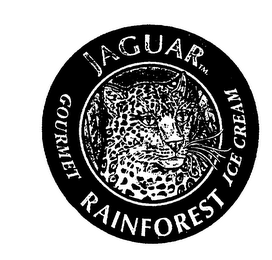 JAGUAR GOURMET RAINFOREST ICE CREAM logo