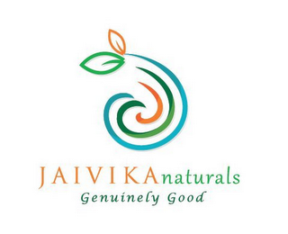 JAIVIKANATURALS GENUINELY GOOD logo