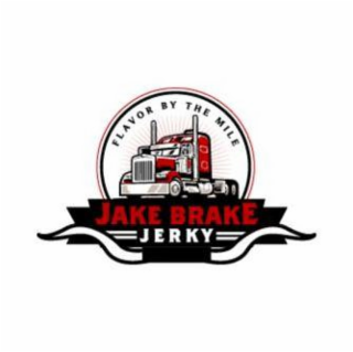 JAKE BRAKE JERKY FLAVOR BY THE MILE logo