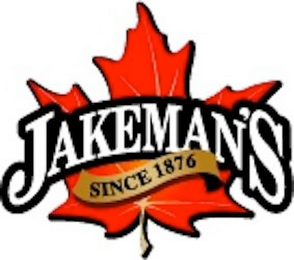 JAKEMAN'S SINCE 1876 logo