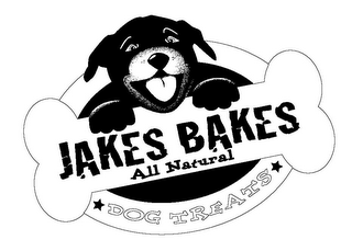 JAKES BAKES ALL NATURAL DOG TREATS logo