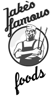 JAKE'S FAMOUS FOODS logo