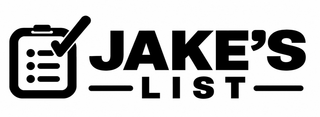 JAKE'S LIST logo