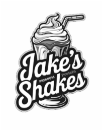 JAKE'S PREMIUM PROTEIN SHAKES logo