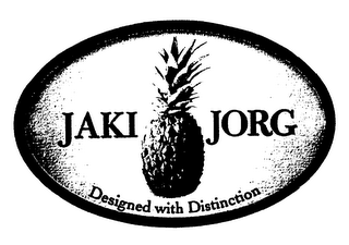 JAKI JORG DESIGNED WITH DISTINCTION logo
