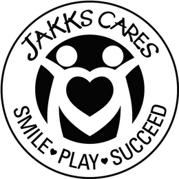 JAKKS CARES SMILE PLAY SUCCEED logo