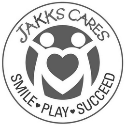 JAKKS CARES SMILE PLAY SUCCEED logo