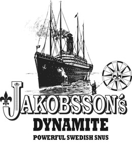JAKOBSSON´S DYNAMITE POWERFUL SWEDISH SNUS logo